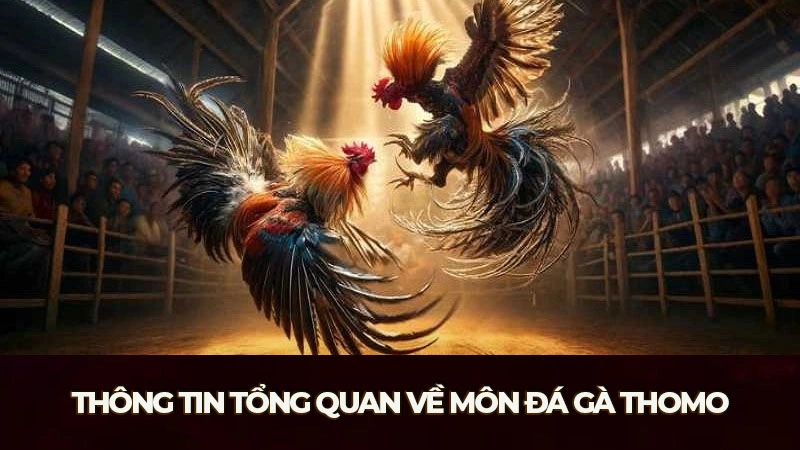 Thông tin tổng quan về môn đá gà Thomo